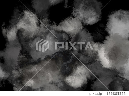 抽象的　水墨画　背景素材 126885323