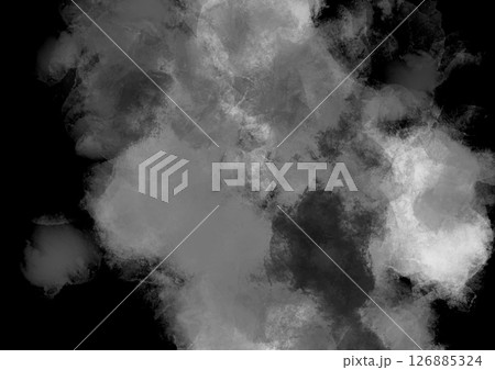 抽象的　水墨画　背景素材 126885324