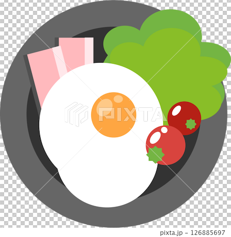 Simple breakfast 126885697