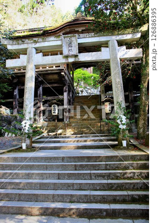 宇宙エネルギーが降注ぎ京の都の鬼門を護る鞍馬寺の鎮守社… 『由岐神社』 126886395