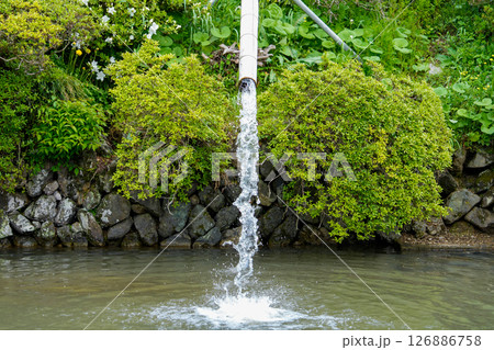 緑のある風景 126886758