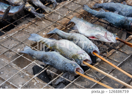 あゆの塩焼き 126886759