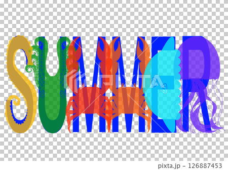Letter design_SUMMER 126887453