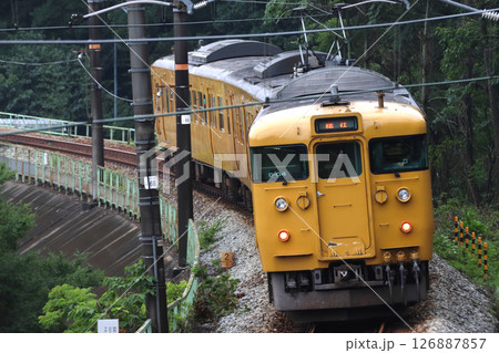 ［JR-V］赤穂線／伯備線115系電車（播州赤穂発総社行） 126887857