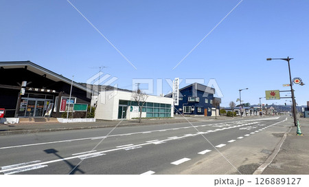 北海道 勇払郡 占冠村の街並み 北海道 勇払郡 占冠村の街並み 126889127