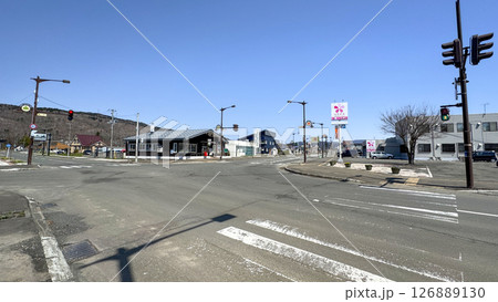 北海道 勇払郡 占冠村の街並み 126889130