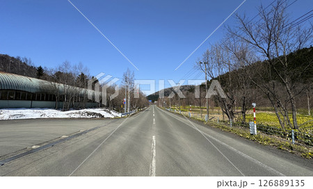 北海道 勇払郡 占冠村 トマム トマム駅周辺の風景 北海道 勇払郡 占冠村 トマム トマム駅周辺の風景 126889135