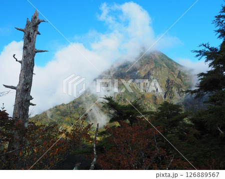 秋の戸隠連峰・高妻山 秋の戸隠連峰・高妻山 126889567