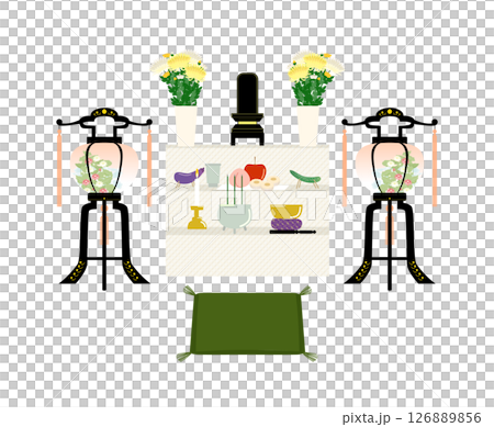 Obon festival illustration Obon festival illustration 126889856