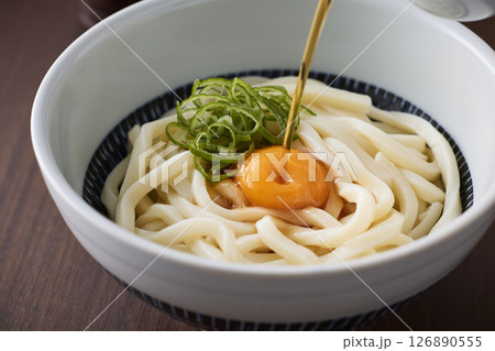釜玉うどん 126890555