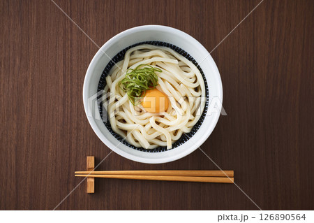 釜玉うどん 126890564