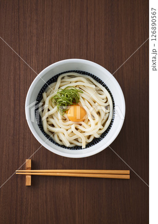釜玉うどん 釜玉うどん 126890567