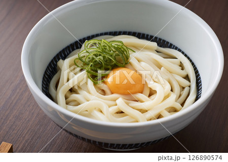 釜玉うどん 釜玉うどん 126890574