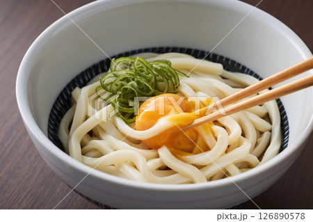 釜玉うどん 126890578