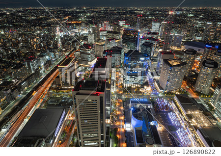 輝く夜景 126890822