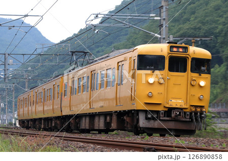 ［JR-V］伯備線115系電車（山陽本線直通） 126890858