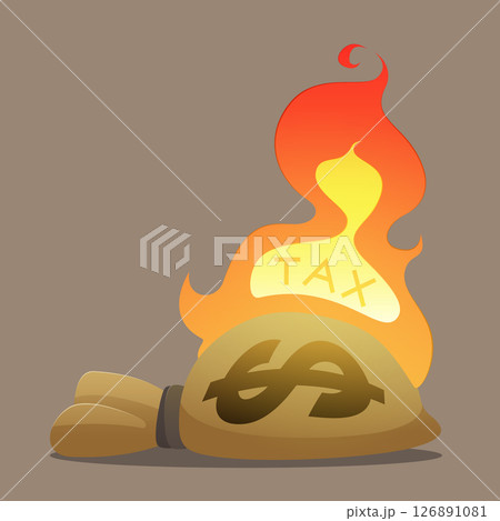 High TAX burns your money. 126891081