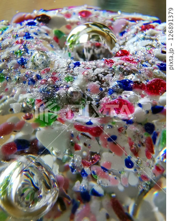 abstract glass texture 126891379