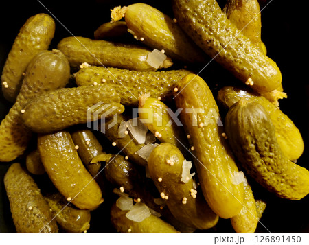 pickled cucumbers pickled cucumbers 126891450