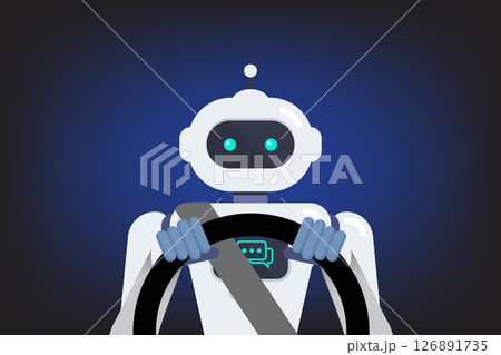 Autonomous driving technology concept 126891735
