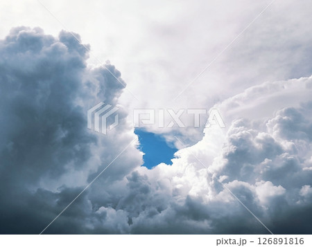 Nature. close-up of clouds in the sky. clouds texture background. clouds in the sky Nature. close-up of clouds in the sky. clouds texture background. clouds in the sky 126891816