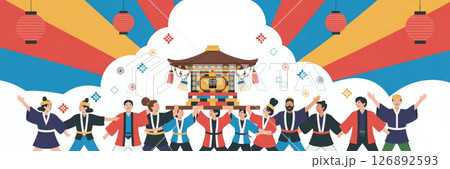 お祭り お祭り 126892593