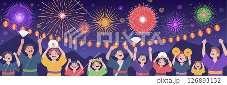 夏祭り 夏祭り 126893132