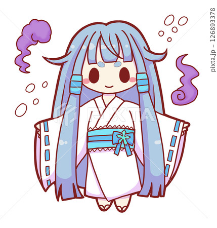 可愛い雪女 126893378