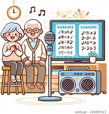 楽しいカラオケの画像 126894321