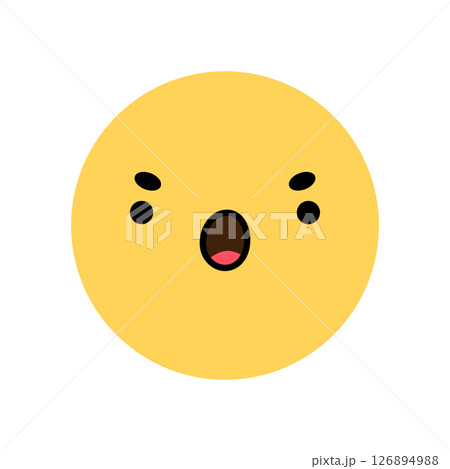 Yellow smile icon Yellow smile icon 126894988