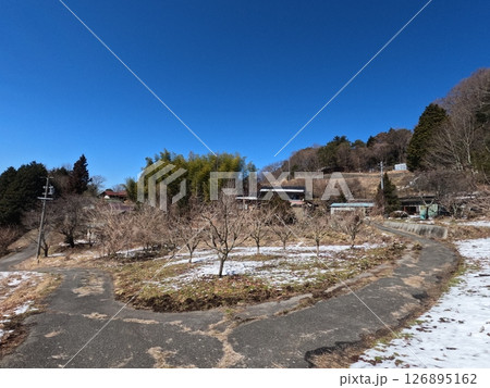 長野県飯田市上久堅 雪景色 長野県飯田市上久堅 雪景色 126895162