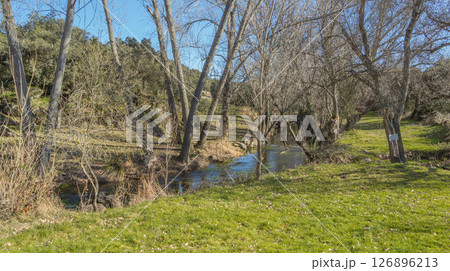 Natural Landscape of Piron River Path, Spain 126896213