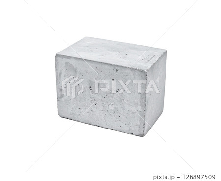 コンクリートブロック 126897509