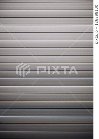 Close-up of the roller shutters. Close-up of the roller shutters. 126898130