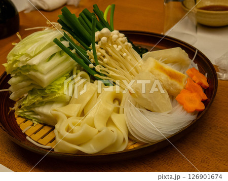 しゃぶしゃぶの野菜 しゃぶしゃぶの野菜 126901674