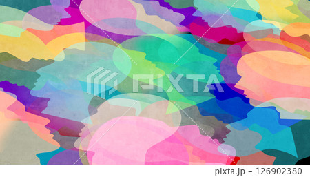 Diverse People Background 126902380