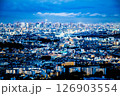 大阪都心を遠望 126903554