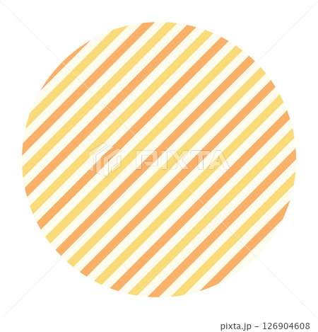 パターン1- イエロー×オレンジ 126904608