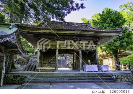四国八十八箇所43番　明石寺　山門　愛媛県西予市 126905018