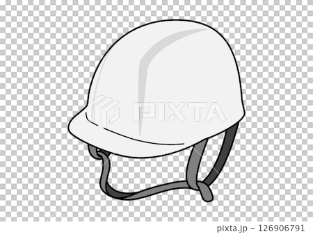 防災ヘルメットのイラスト 防災ヘルメットのイラスト 126906791