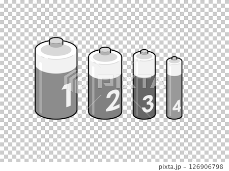 乾電池のイラスト 126906798