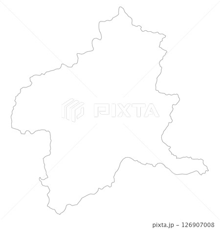 群馬県の白地図 126907008