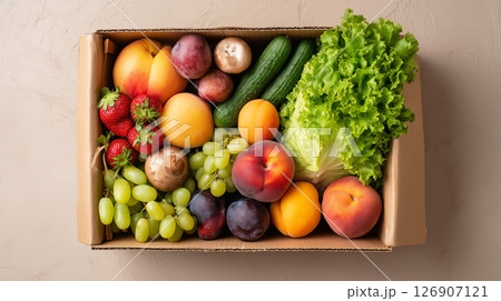 新鮮フルーツと野菜の宅配便 126907121