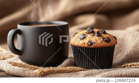 秋の朝に香るコーヒーと焼き菓子 秋の朝に香るコーヒーと焼き菓子 126907224