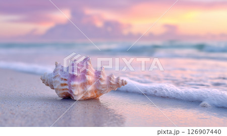 海と貝殻 126907440
