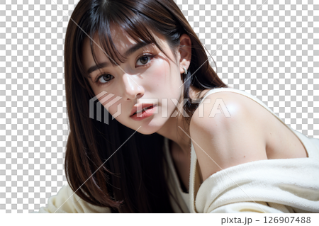 ロングヘアー ロングヘアー 126907488