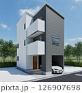 新築戸建外観パース 126907698