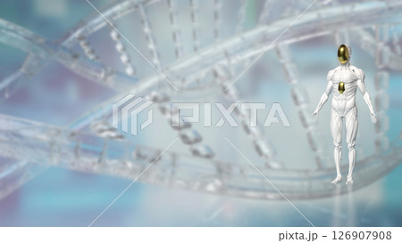 The Humanoid for Technology and sci concept 3d Rendering. The Humanoid for Technology and sci concept 3d Rendering. 126907908