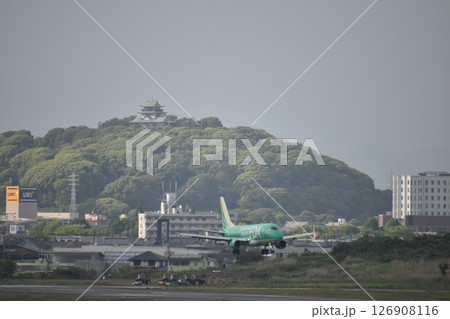 飛行機と空 126908116