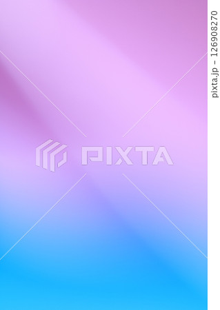 青、紫色系　透け感のある抽象的背景　縦位置 126908270